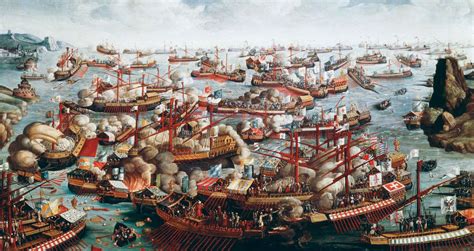 La Bataille de Lepanto: La fin d'une puissance maritime ottomane et l'émergence du génie naval vénitien